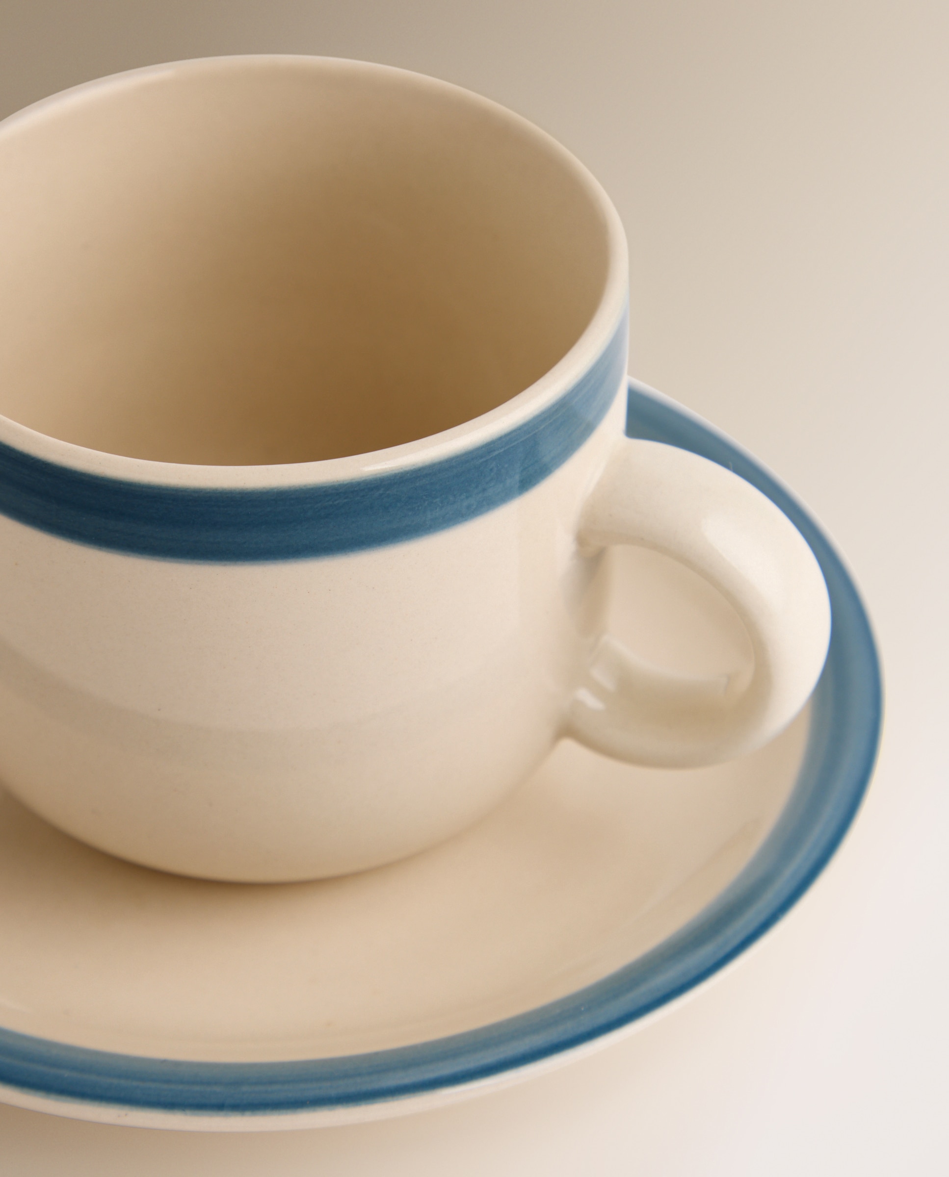 Set de 4 tazas con plato Octave El Corte Inglés Azul-3
