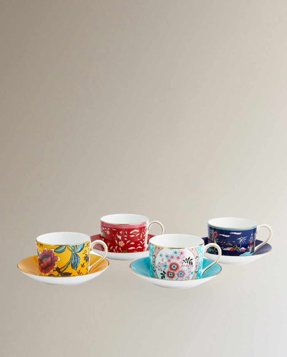 Imagem 0 de Conjunto de 4 Chávenas de Chá Wonderlust