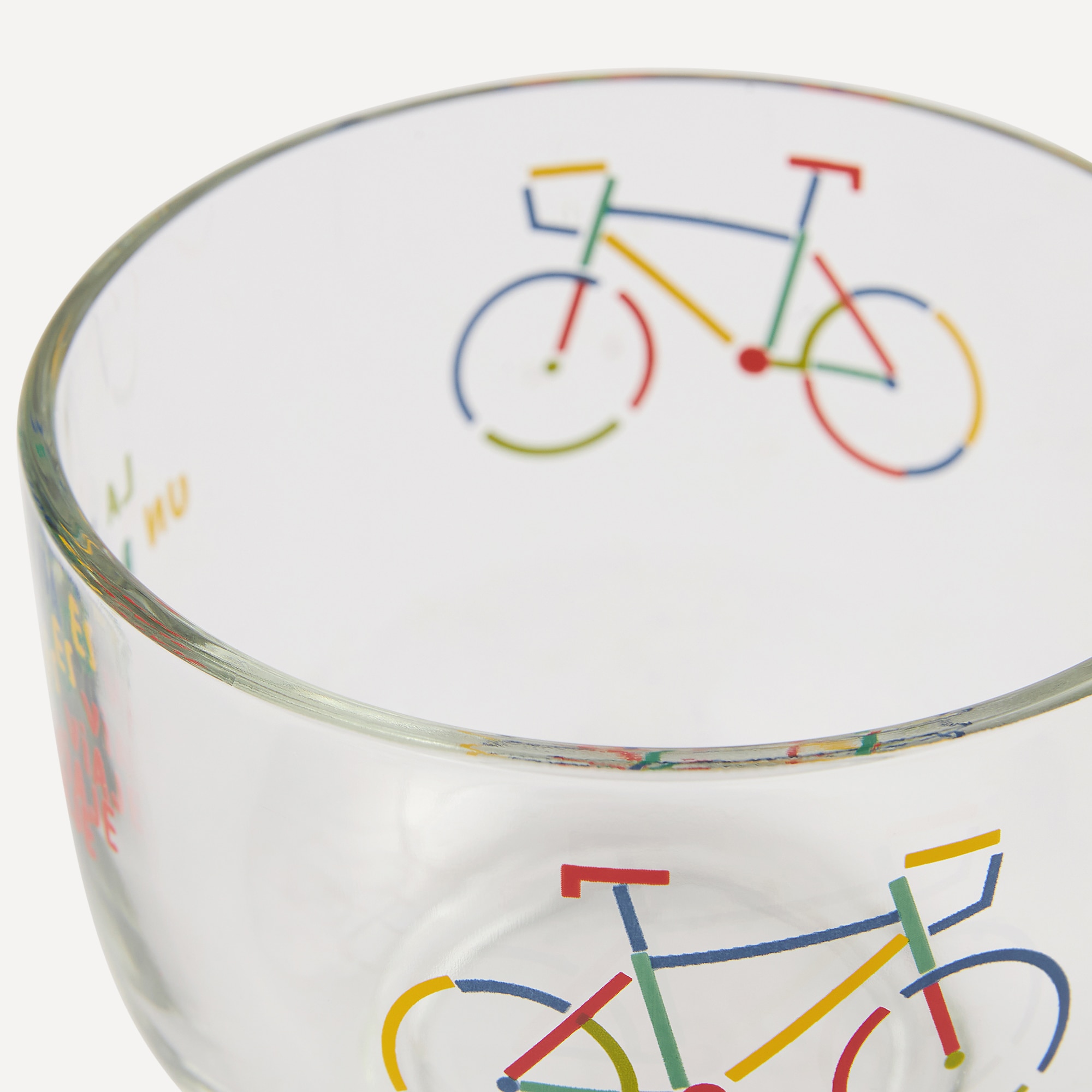 Taza de desayuno Bici Basics El Corte Inglés Transparente-2