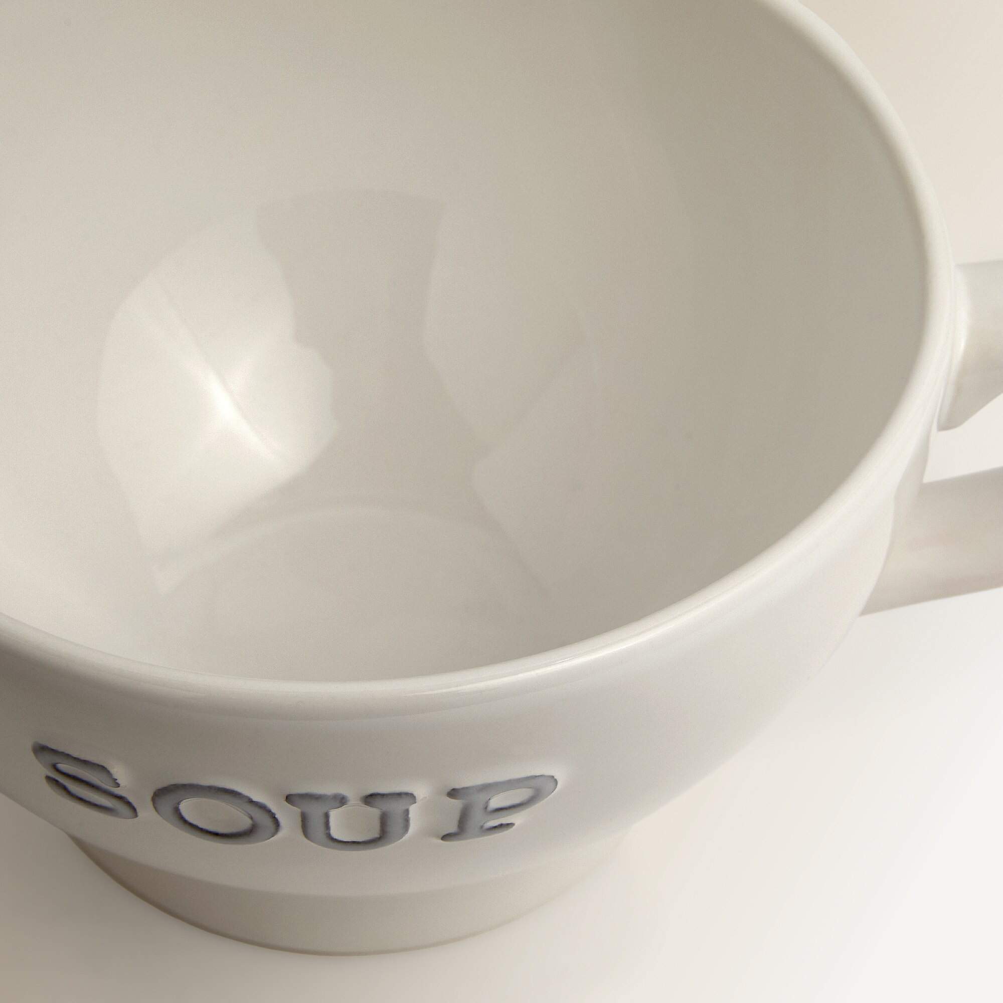 Taza jumbo Soup Basics El Corte Inglés Blanco-2