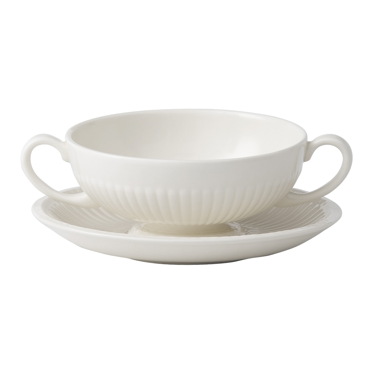 Imagem 0 de Chávena de consomé com prato Edme Wedgwood
