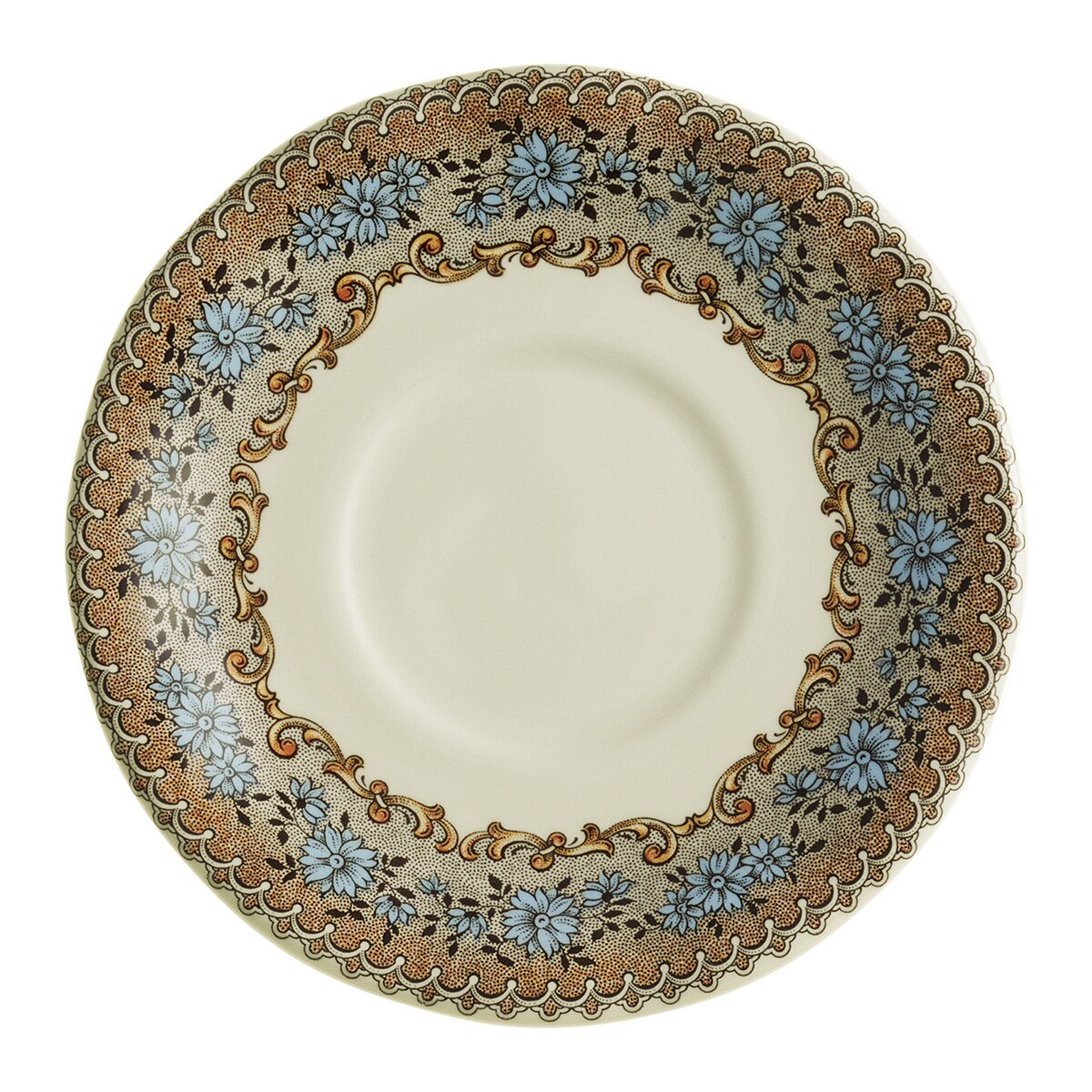 Chávena de consommé com prato Viejo Molino Multicolor-3