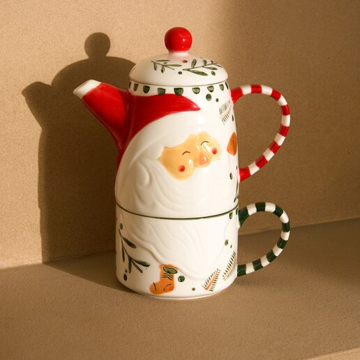 Té para uno Papá Noel Navidad