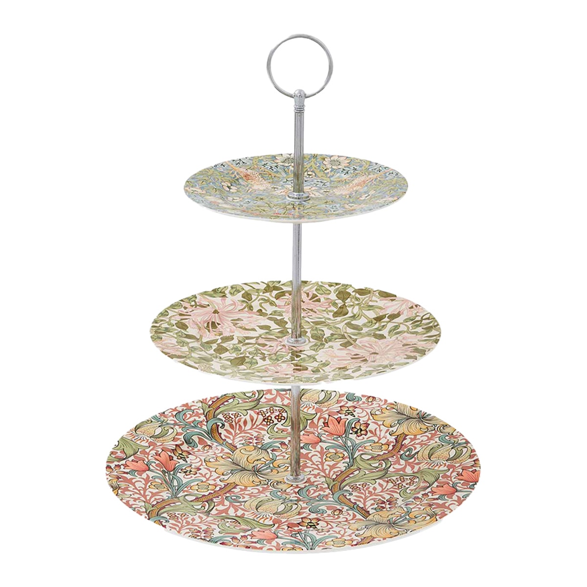 Travessa de Pastelaria de 3 Andares Morris & Co Multicolor-1