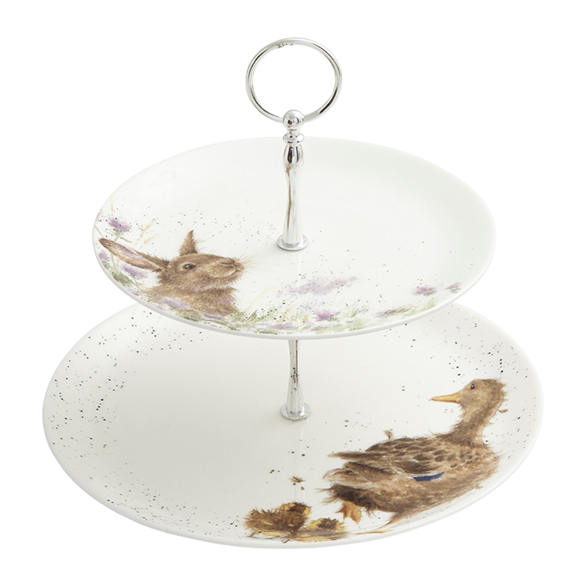 Travessa de Pastelaria de 2 Andares Wrendale Designs Multicolor-1