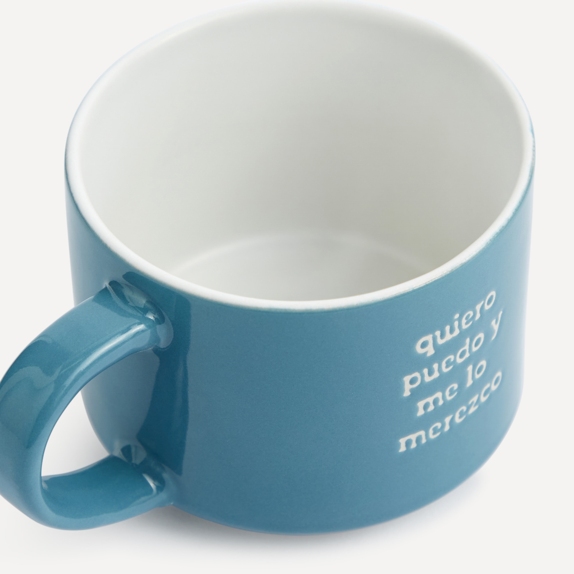 Set 2 tazas Quiero Basics El Corte Inglés Blanco-4