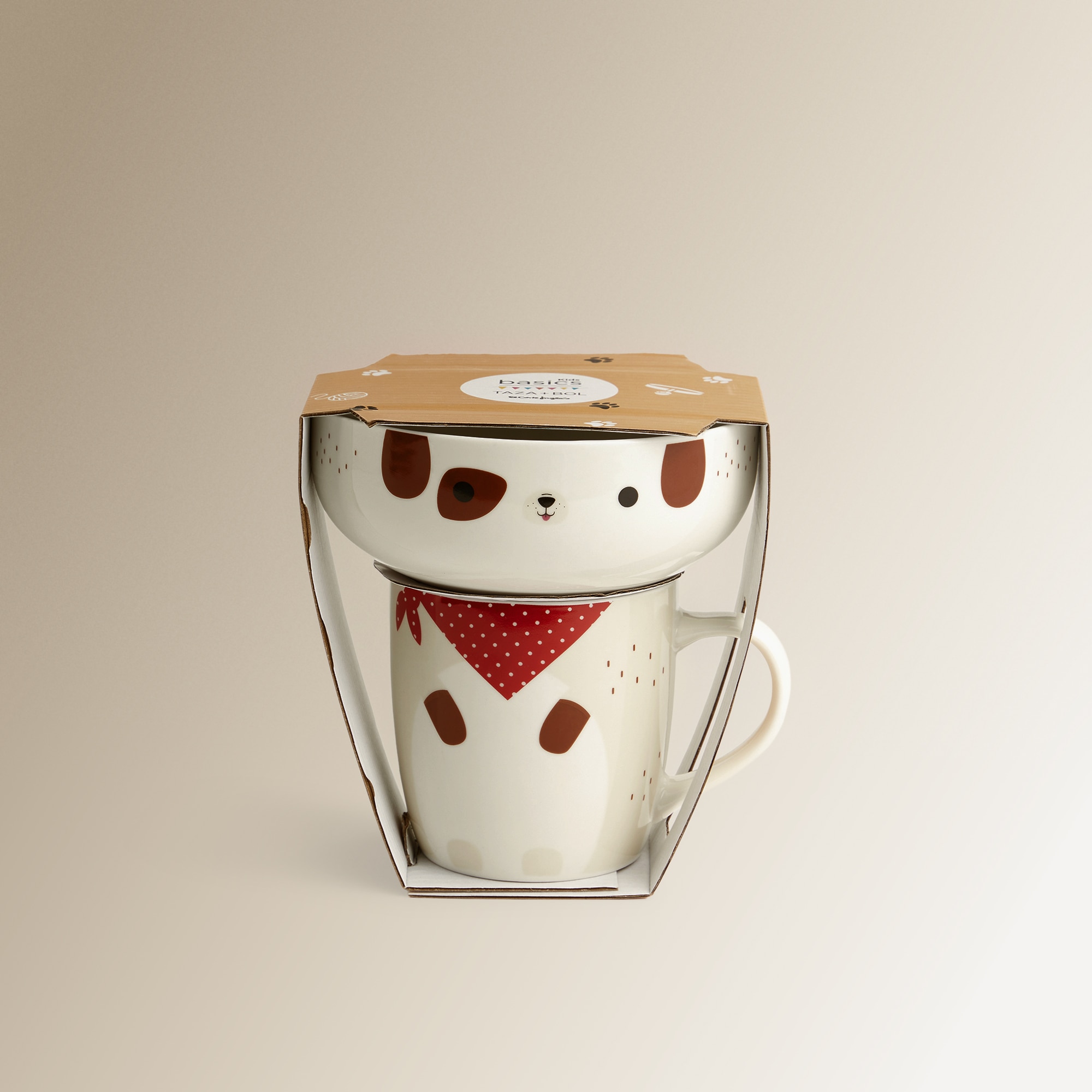 Set de regalo taza y bowl Cat Basics El Corte Inglés Multicolor-5