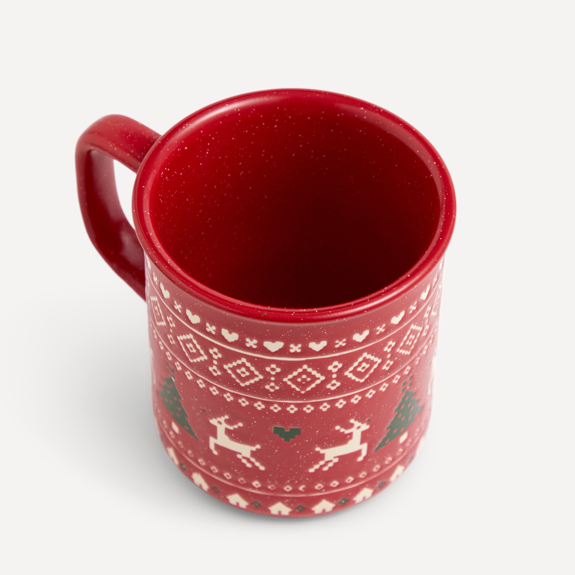Taza mug Ciervo Navidad Basics El Corte Inglés Rojo-2