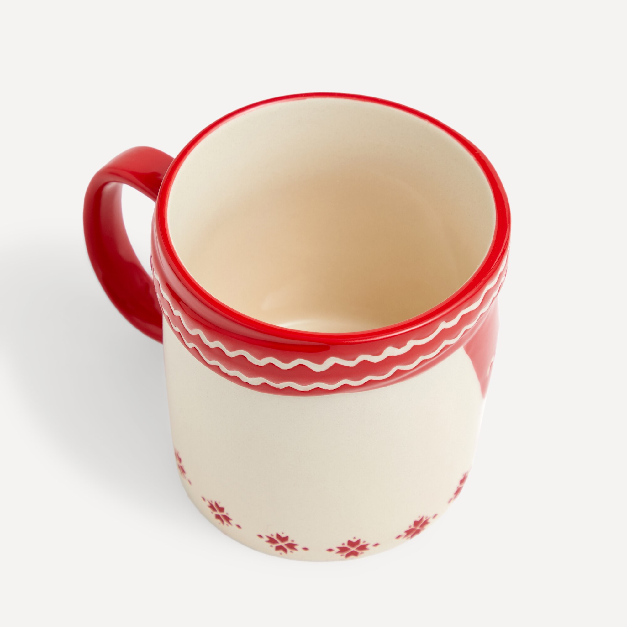 Set de regalo taza y bowl Muñeco Navidad Basics El Corte Inglés Rojo-3