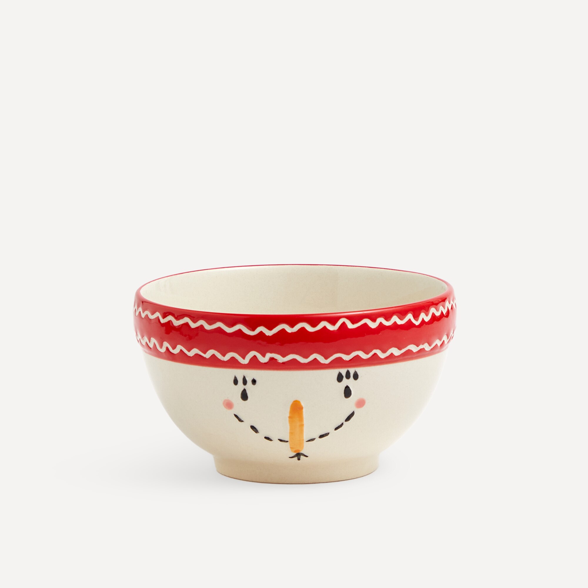 Set de regalo taza y bowl Muñeco Navidad Basics El Corte Inglés Rojo-4