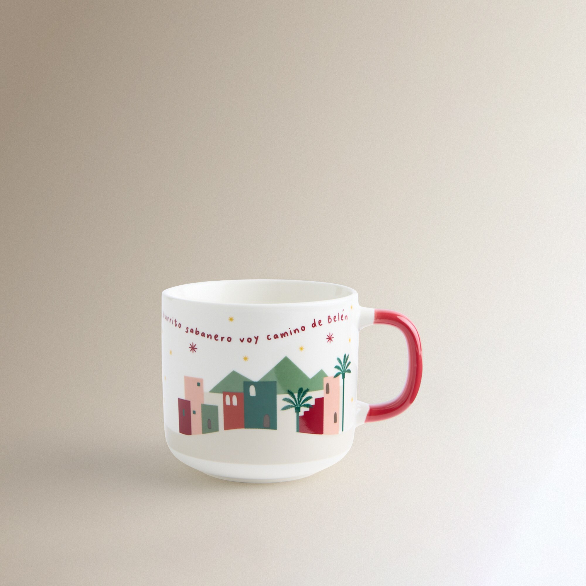 Taza mug Burrito Navidad Multicolor-2