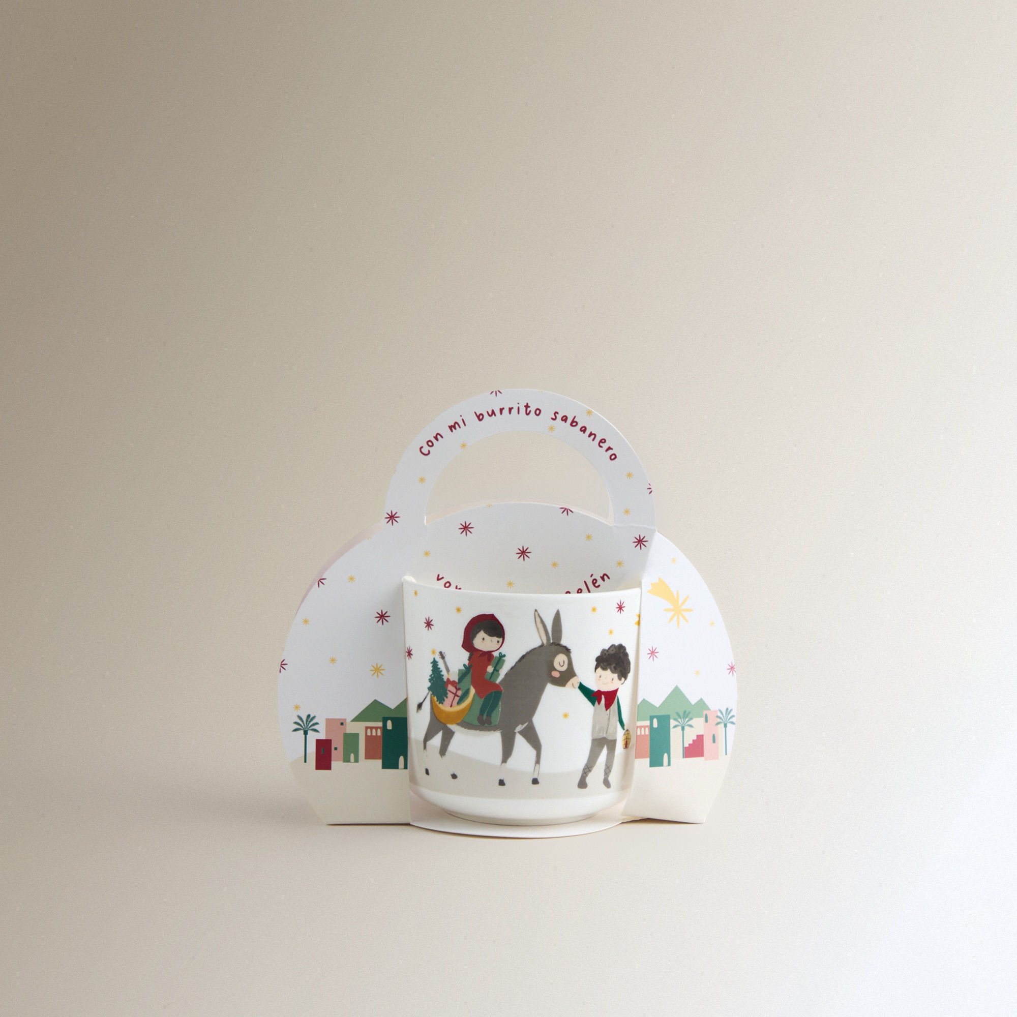 Taza mug Burrito Navidad Multicolor-4