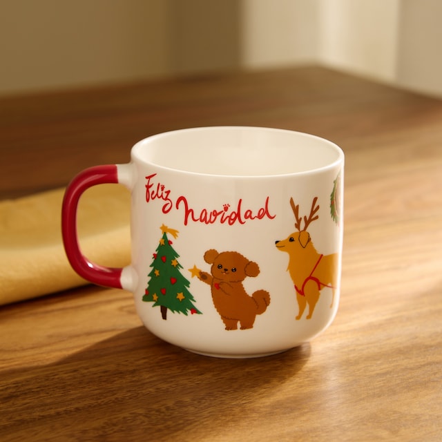 Imagen 0 de Taza mug Perro Navidad