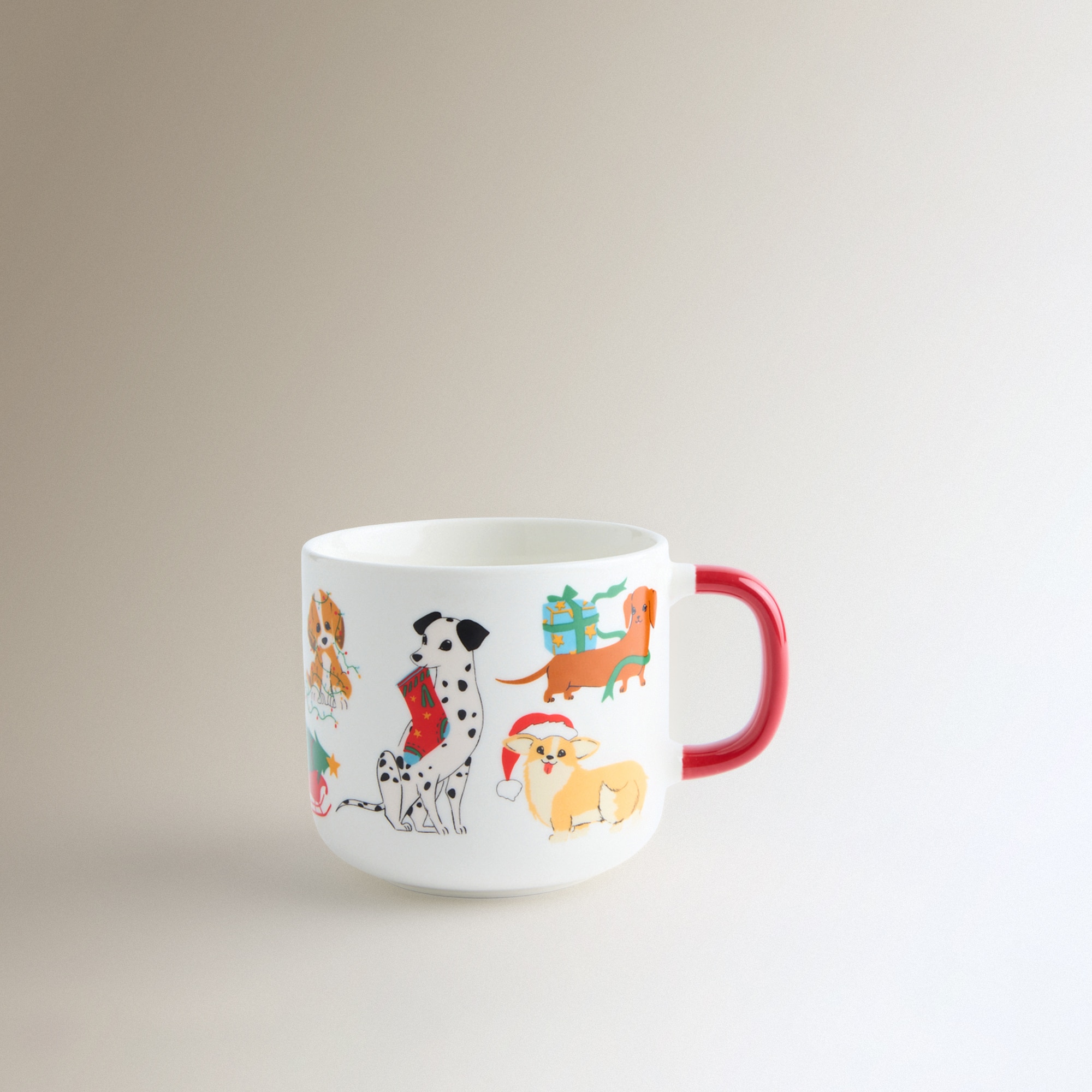 Taza mug Perro Navidad Multicolor-2