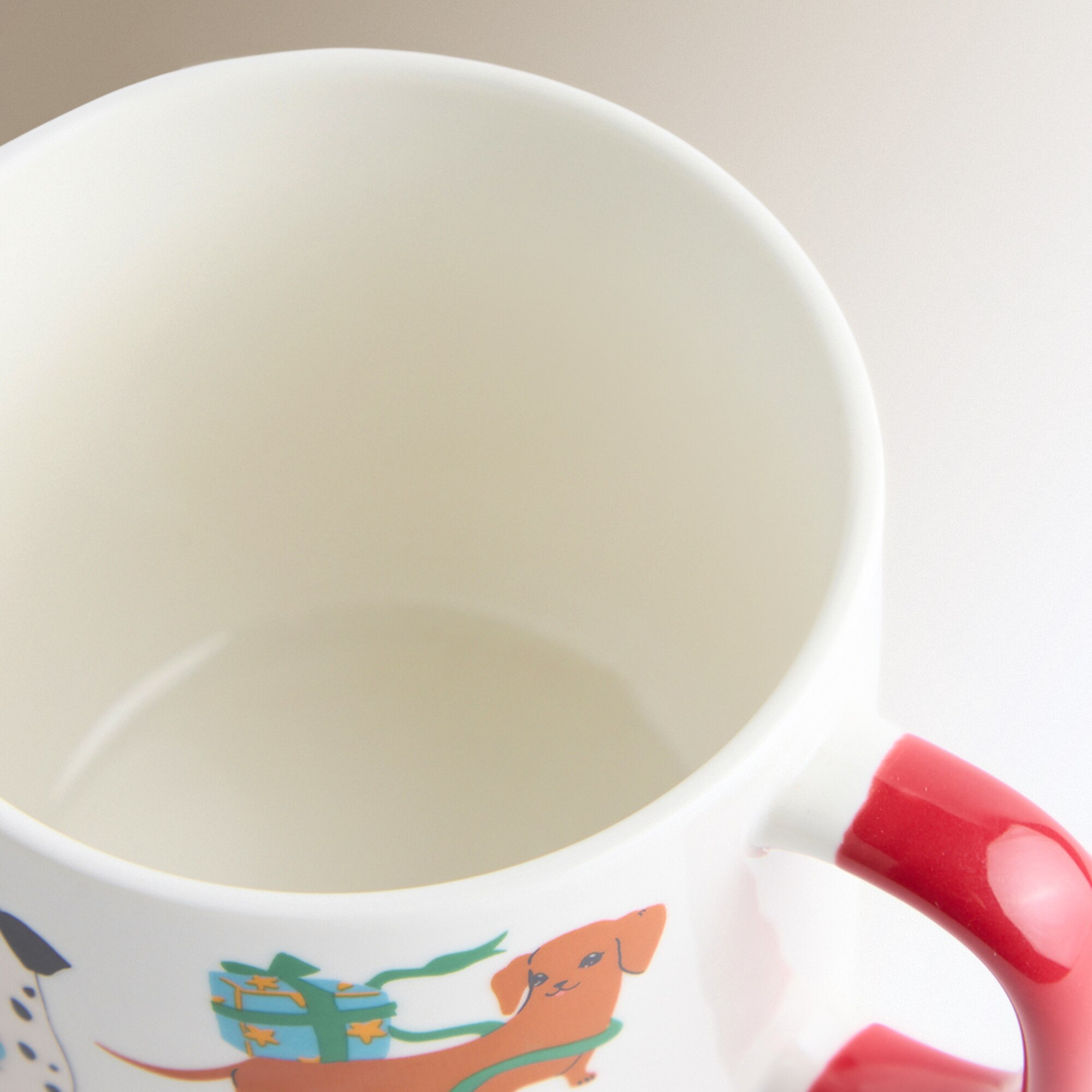 Taza mug Perro Navidad Multicolor-3
