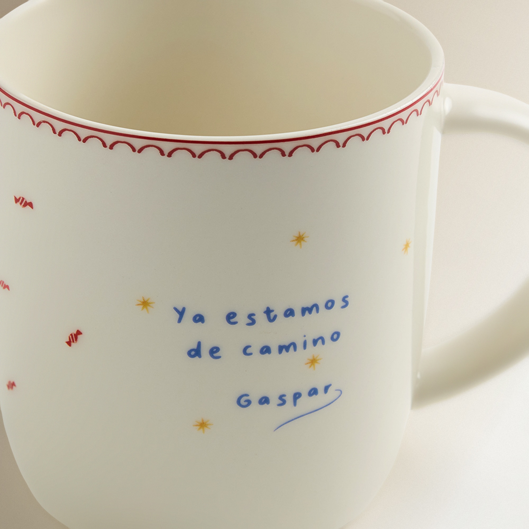 Taza mug Rey Gaspar Navidad Multicolor-4