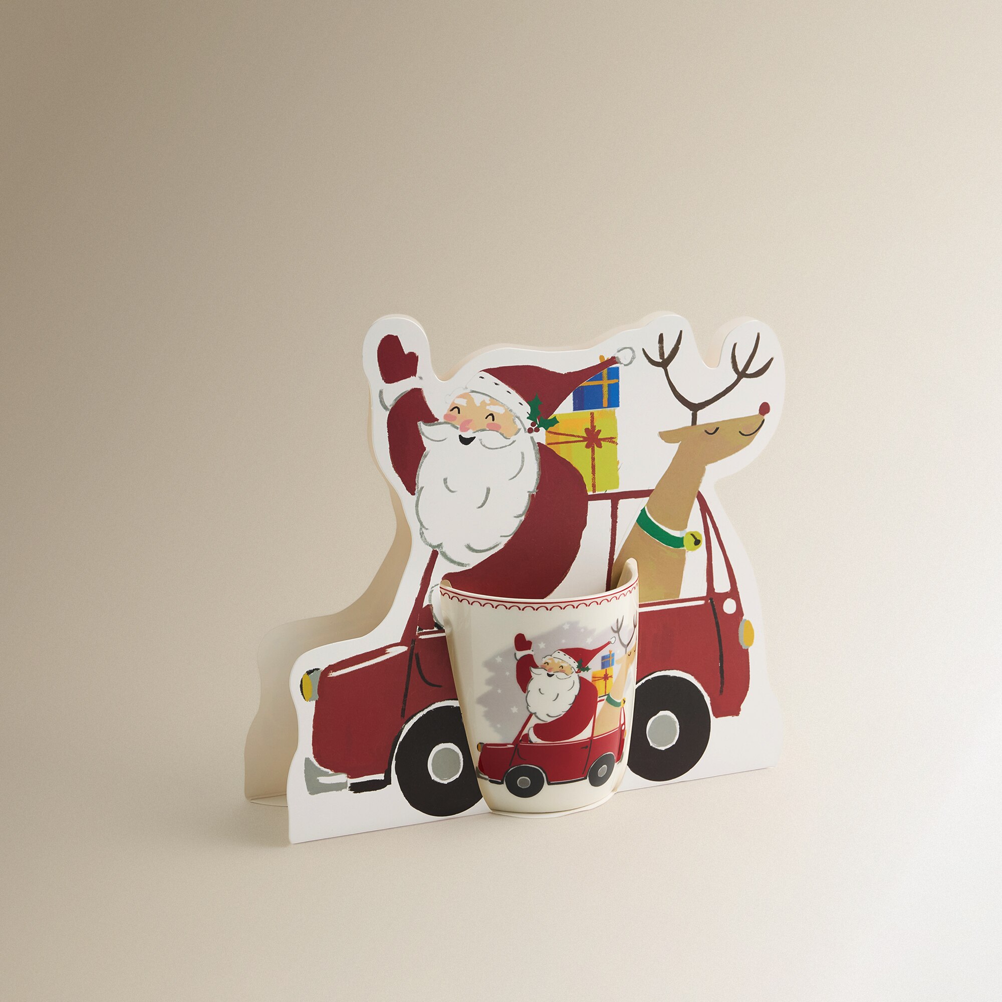 Taza mug Papá Noel Navidad Multicolor-5