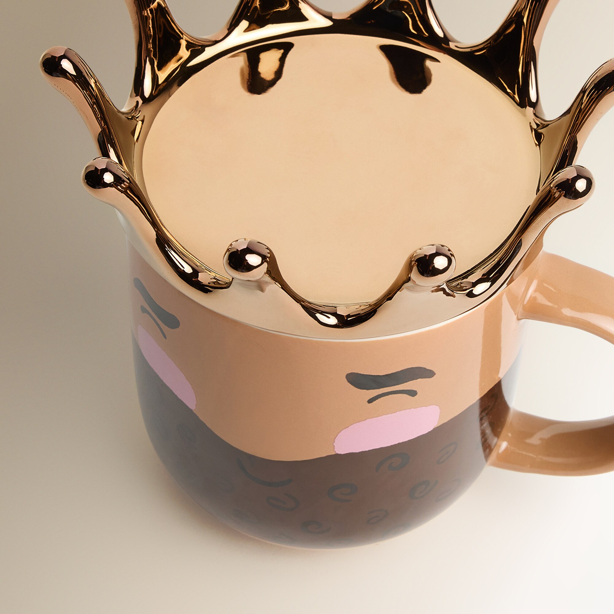 Taza mug Rey Baltasar Corona Navidad Cobre-3