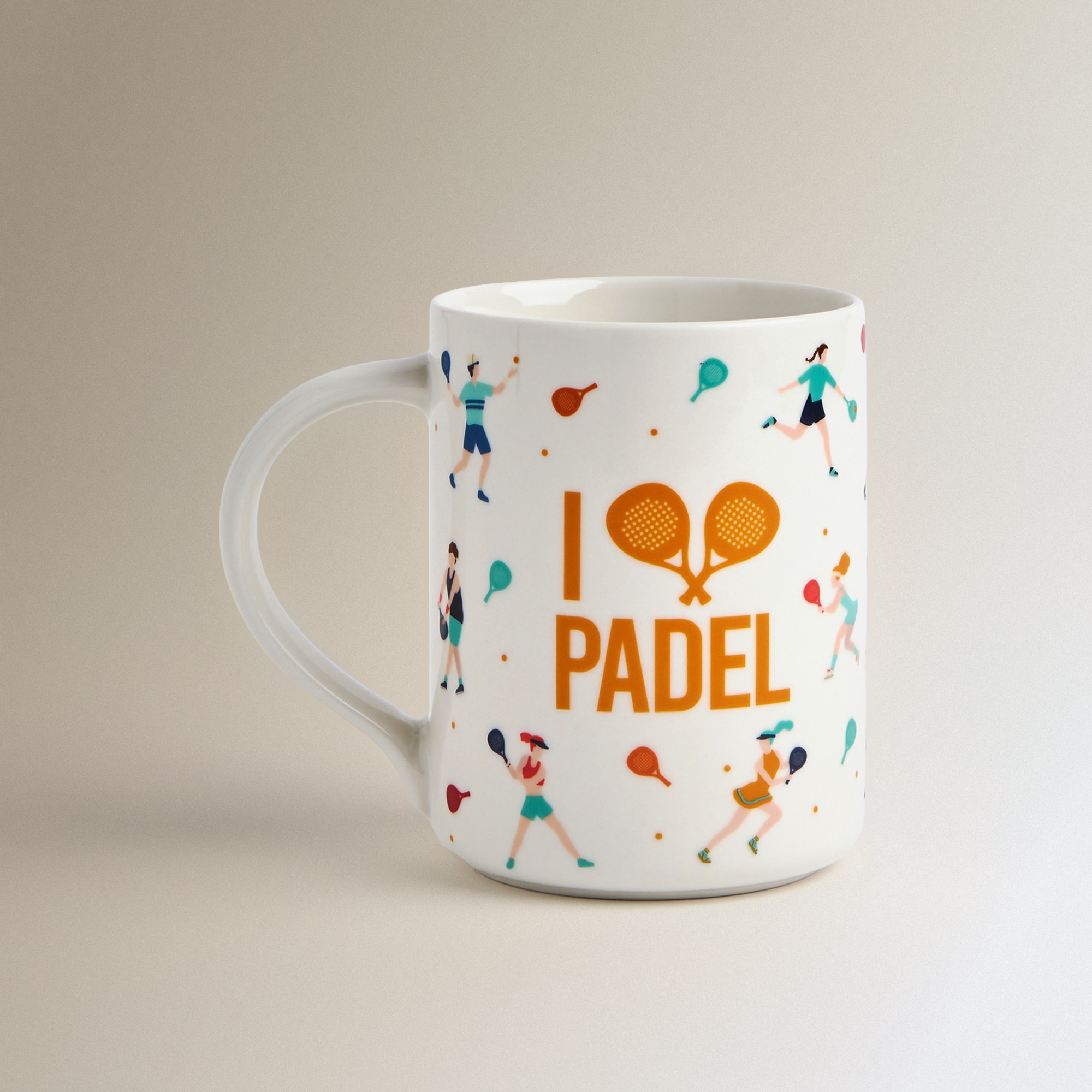 Taza Padel Deportes Multicolor-2