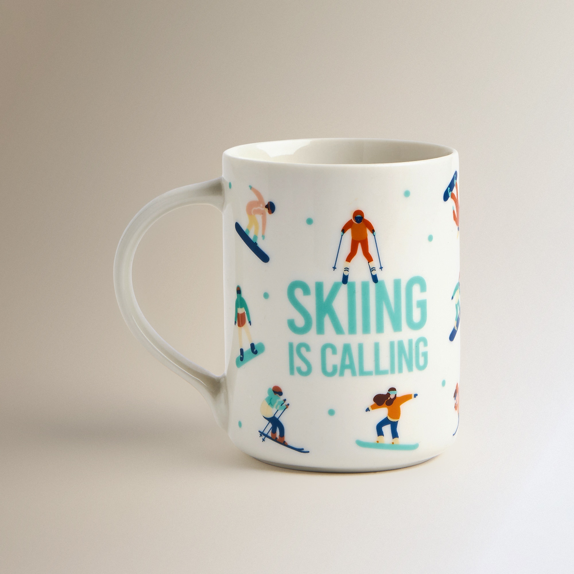 Taza Esquí Deportes Multicolor-2