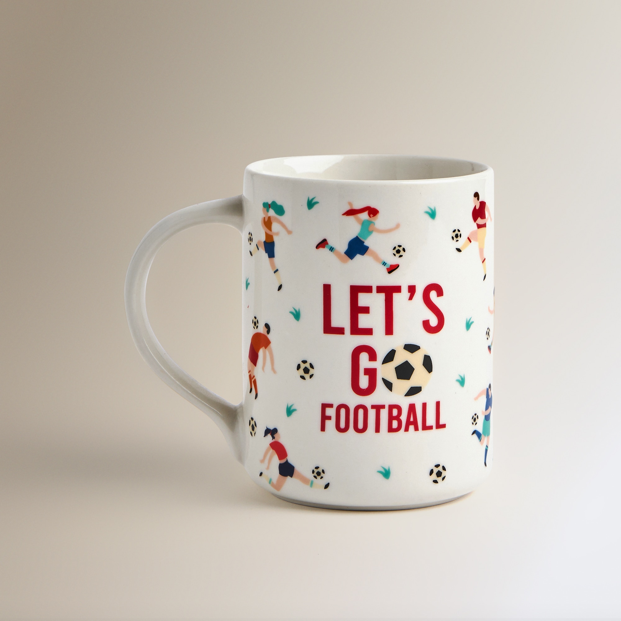 Taza Fútbol Deportes Multicolor-2
