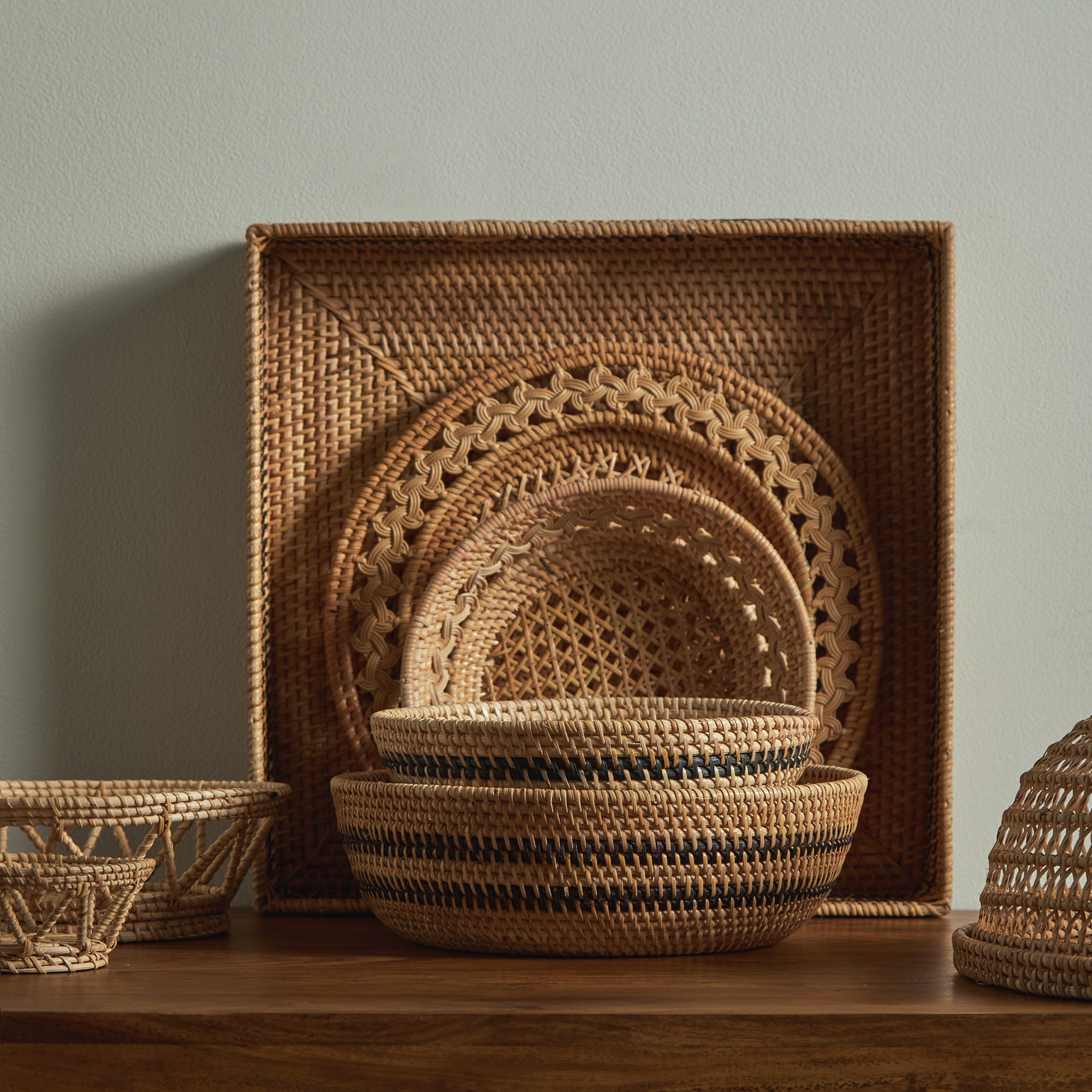 Soporte de cubiertos Malang El Corte Inglés - Natural Natural-8