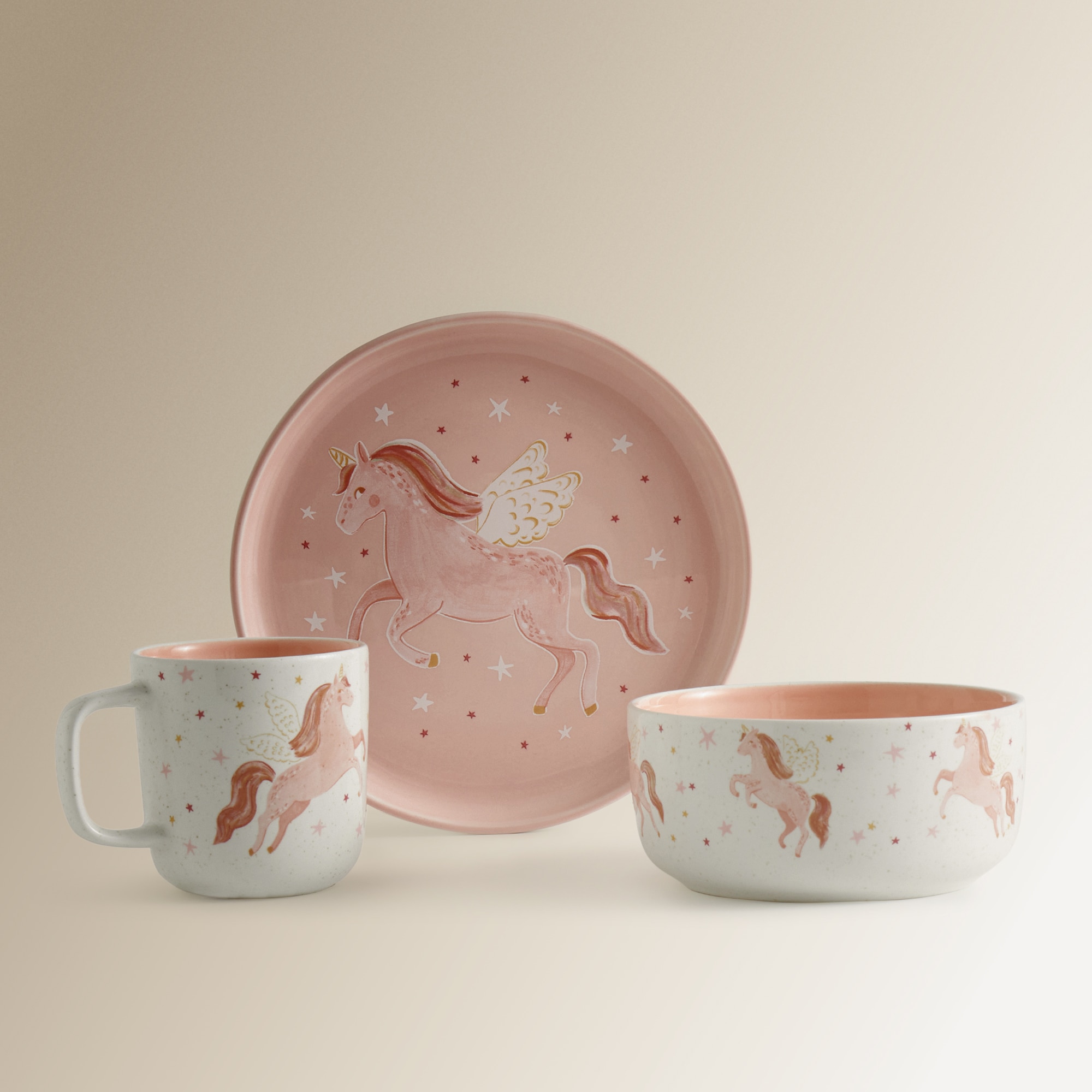 Imagem 0 de Conjunto Infantil de 3 Peças Unicórnio New