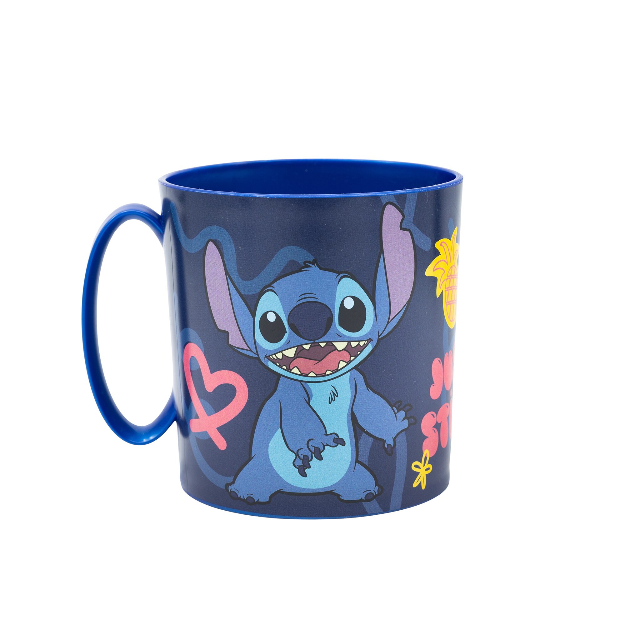Taza micro 350 ml Stich Disney Azul-2