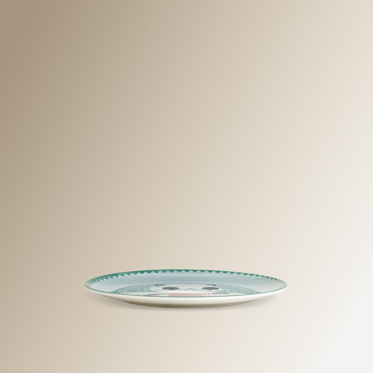 Plato infantil de melamina Panda Basics El Corte Inglés Azul-3