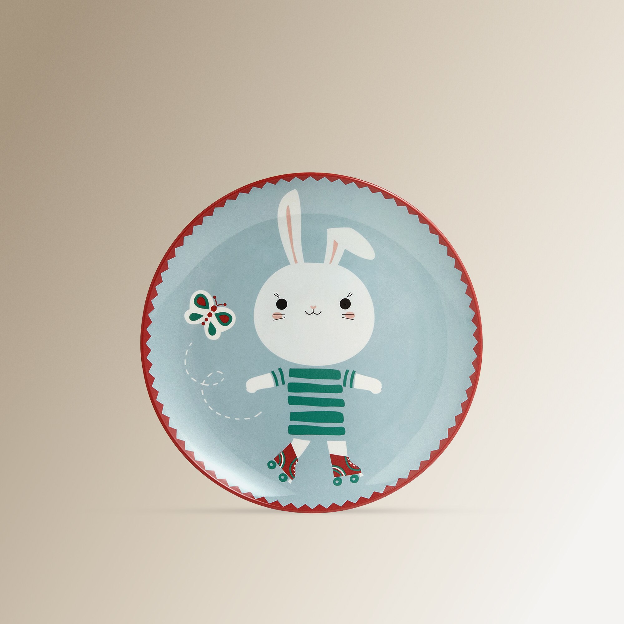 Imagen 0 de Plato infantil de melamina Rabbit Basics El Corte Inglés