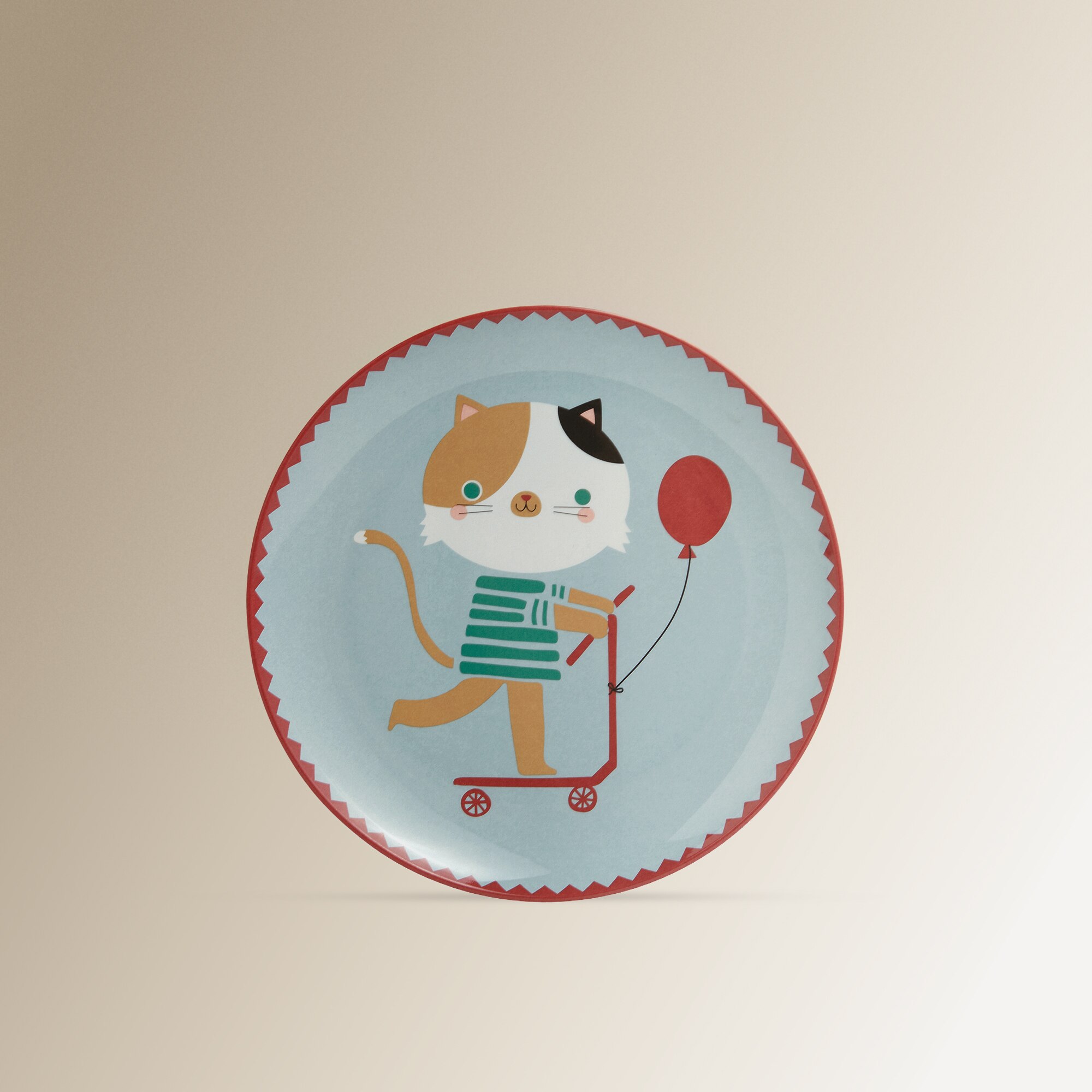 Imagen 0 de Plato infantil de melamina Cat Basics El Corte Inglés