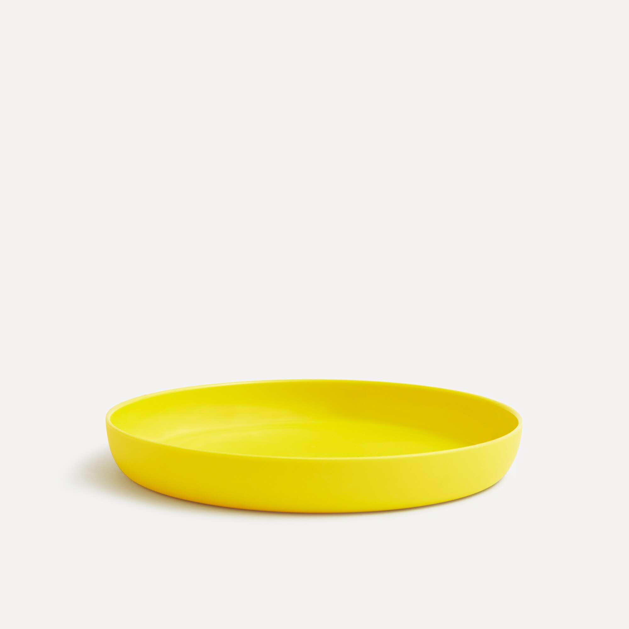 Prato liso Eco Amarelo-2