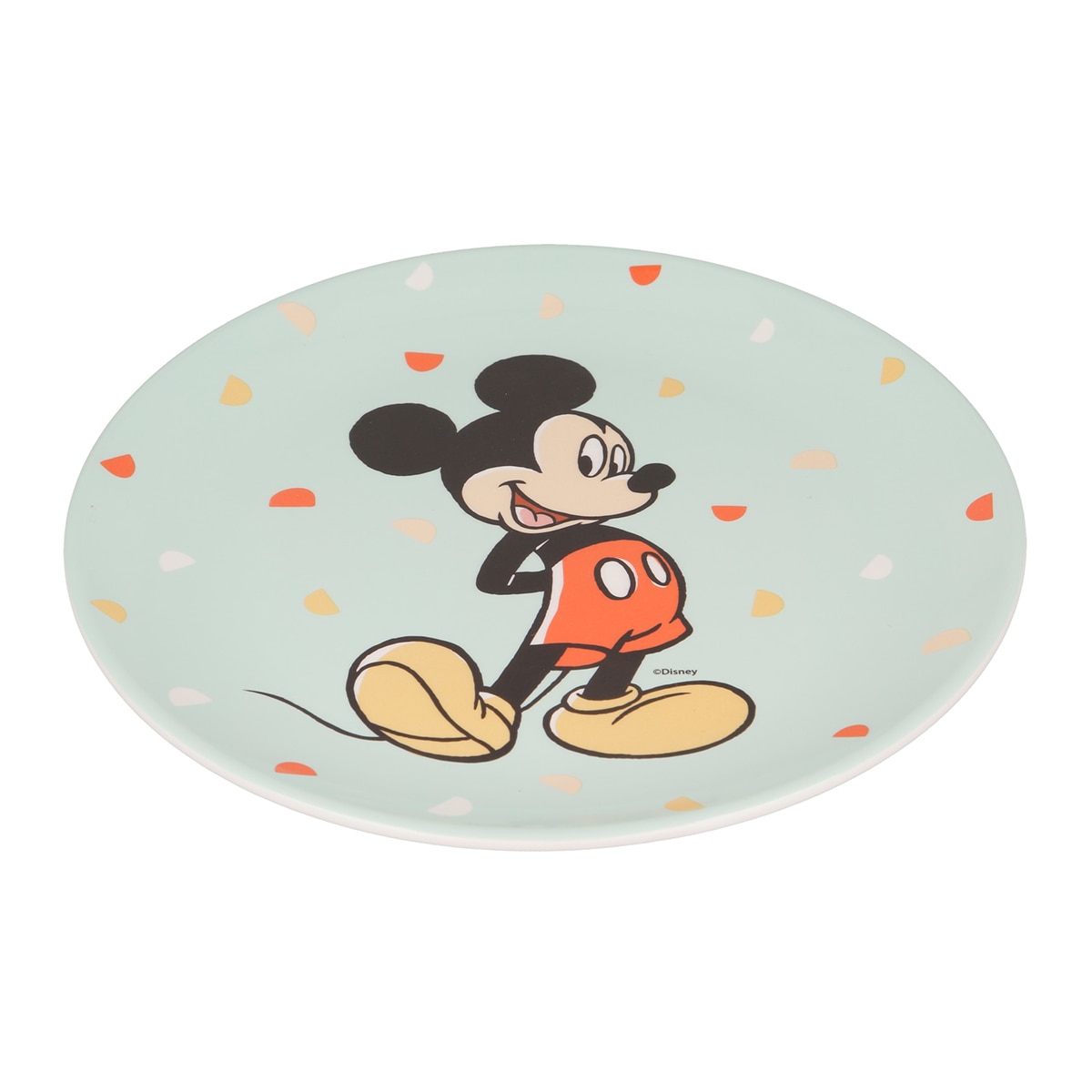 Plato de postre de melamina Cozy Mickey Disney Multicolor-2