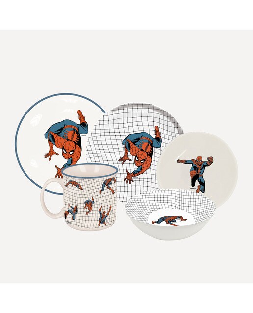 Serviço Infantil por Peças Spiderman Disney 1