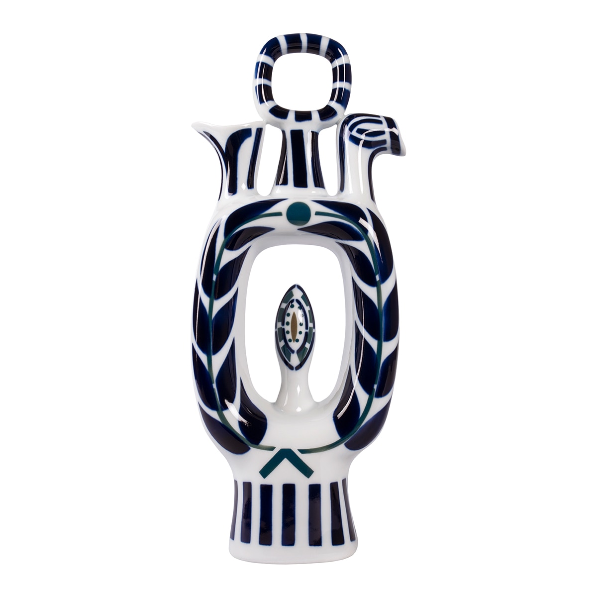 Figura decorativa Bilha n.° 3 Sargadelos Azul-1
