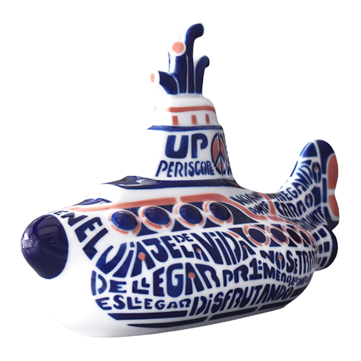 Figura decorativa Submarino Elesede Multicolor-1