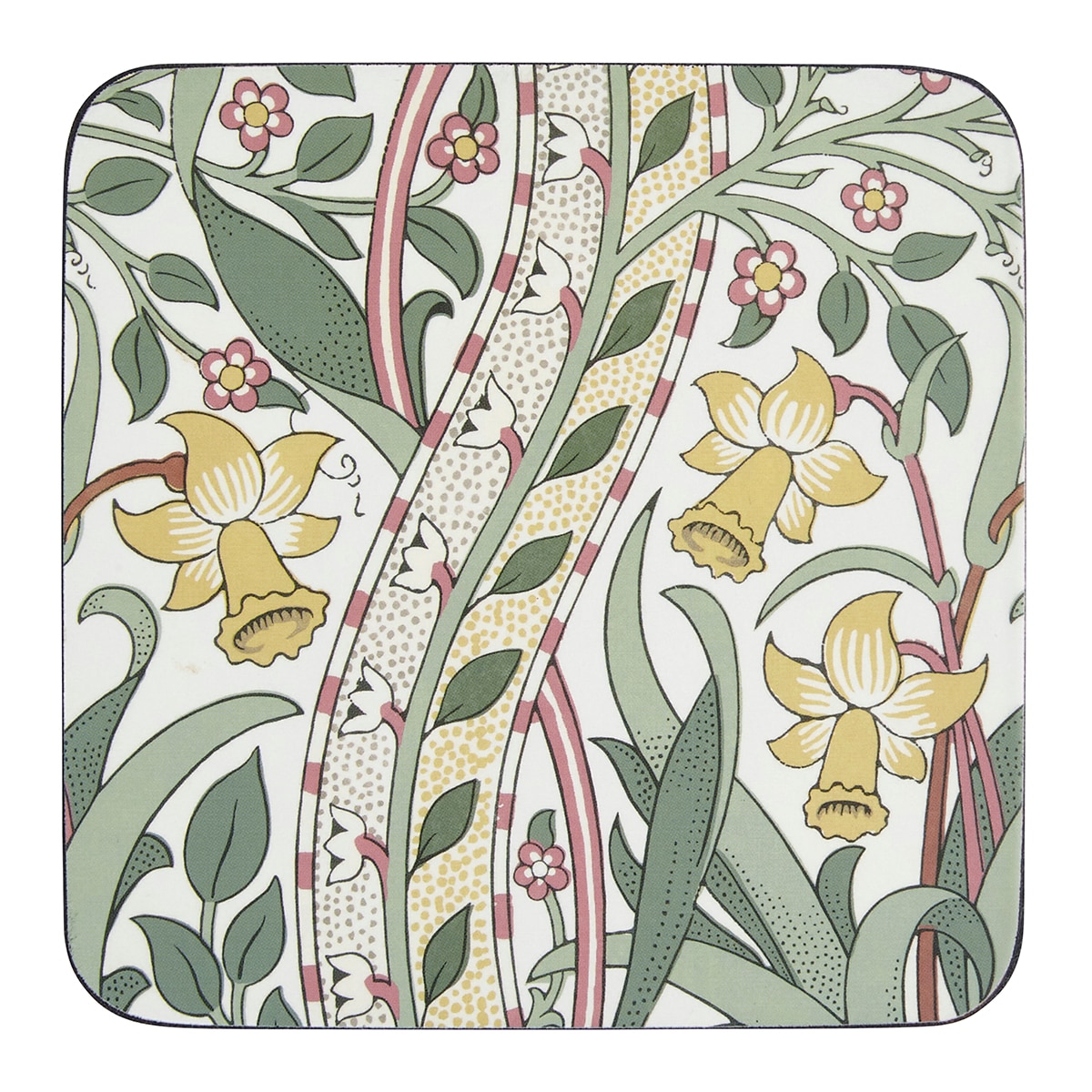 Conjunto de 6 Bases de Copo Morris & Co Multicolor-2