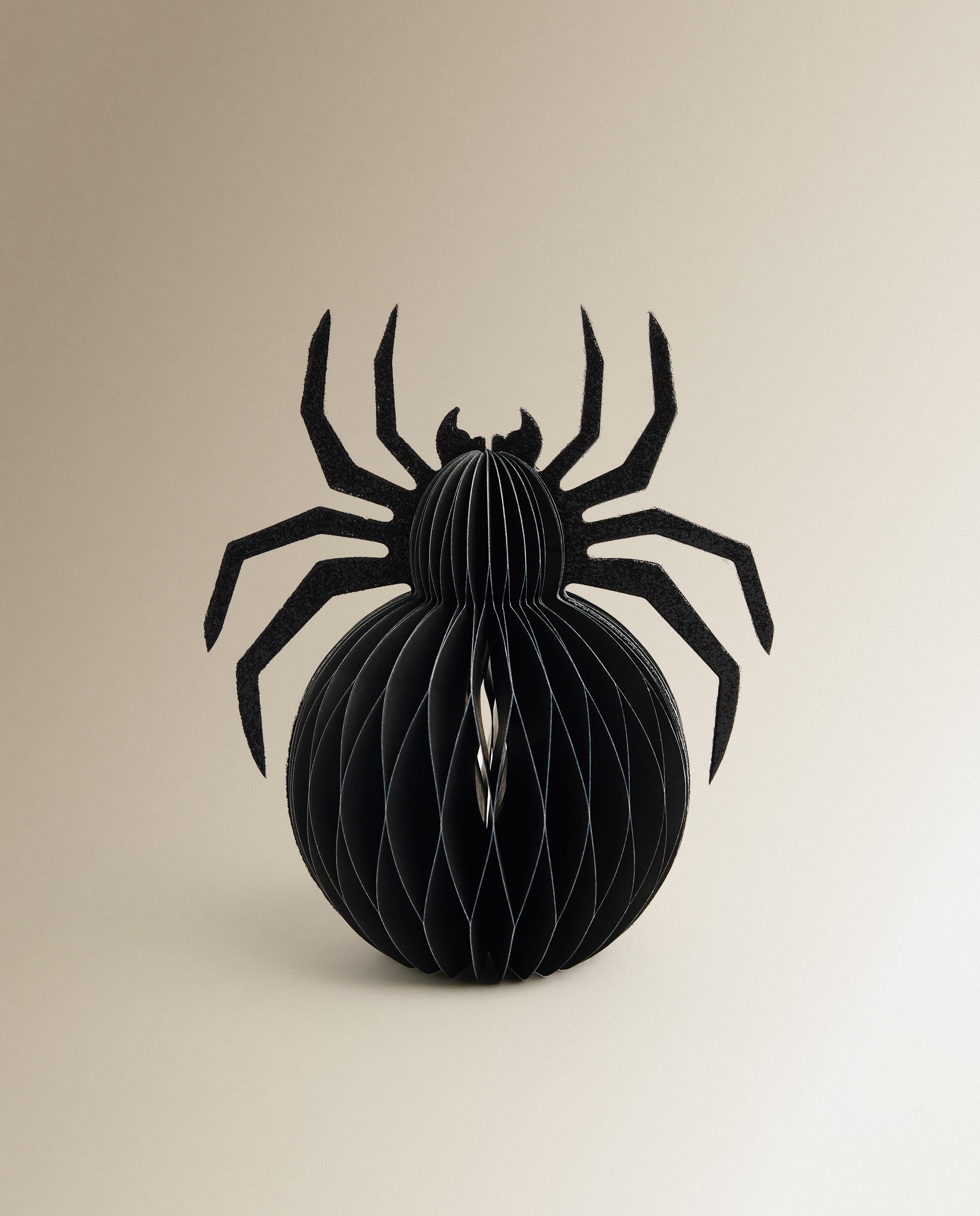 Imagen 0 de Figura de papel Araña Truco Halloween Negro