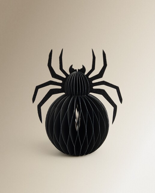 Figura de papel Araña Truco Halloween