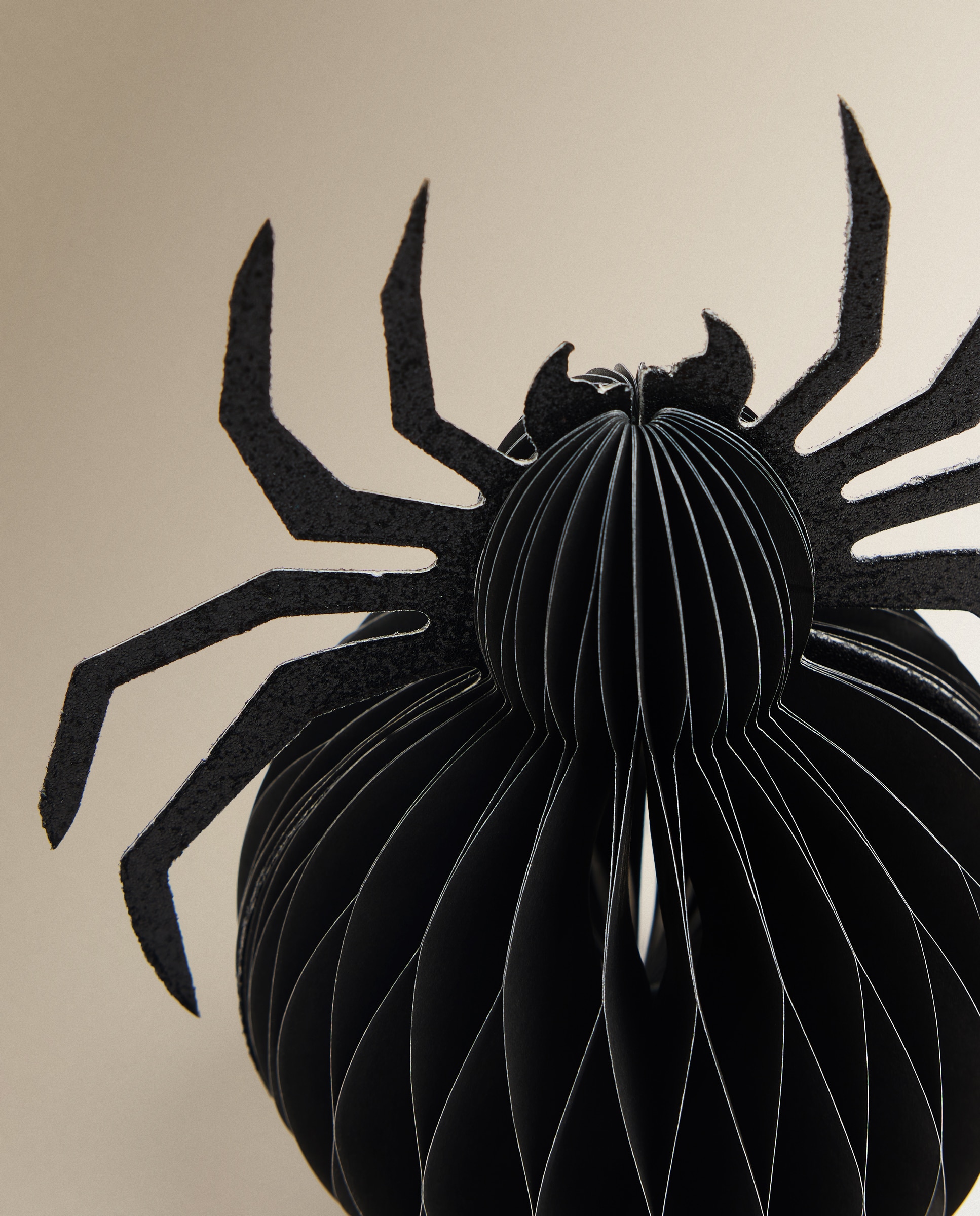 Figura de papel Araña Truco Halloween - Negro Negro-2