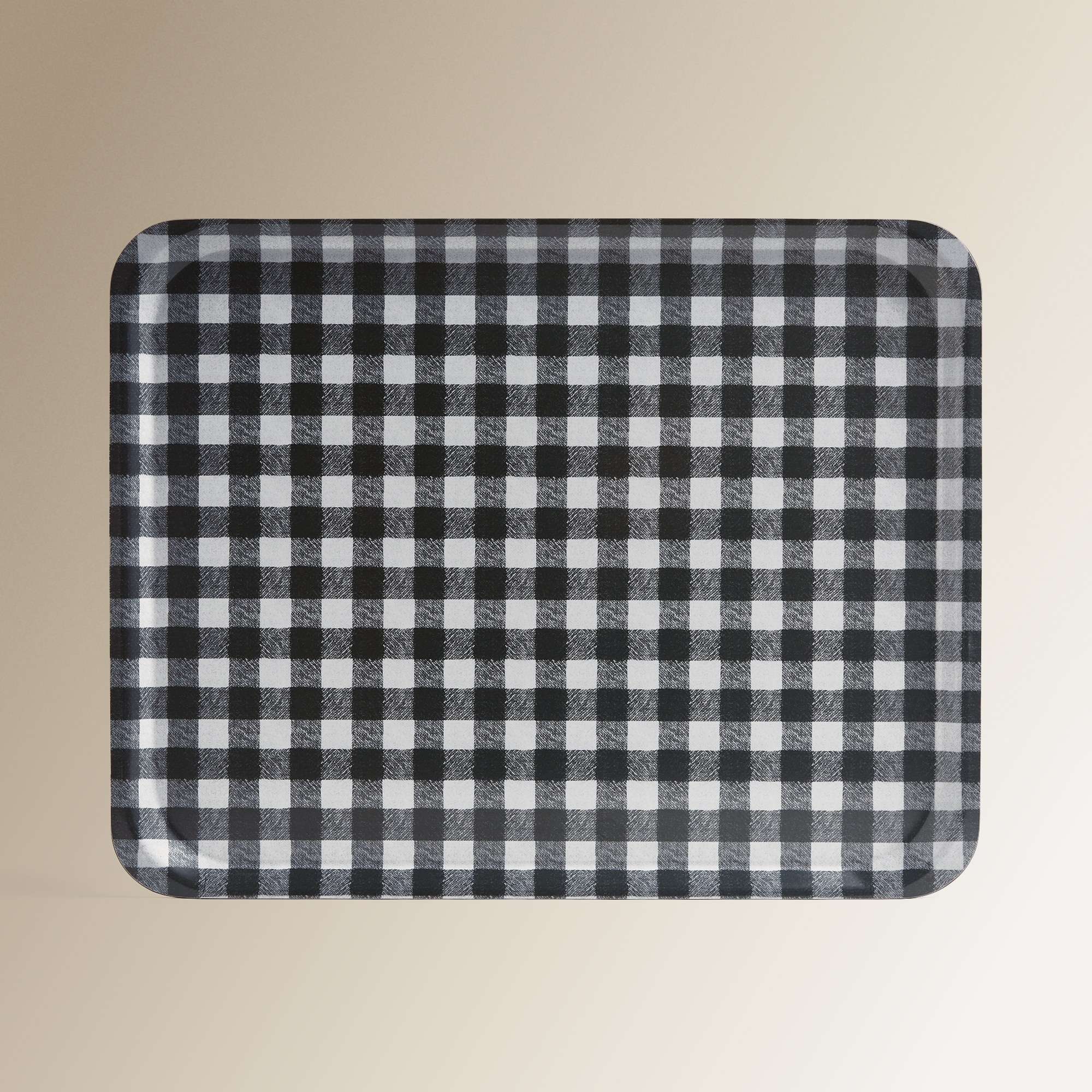 Imagen 0 de Bandeja rectangular para exterior Vichy