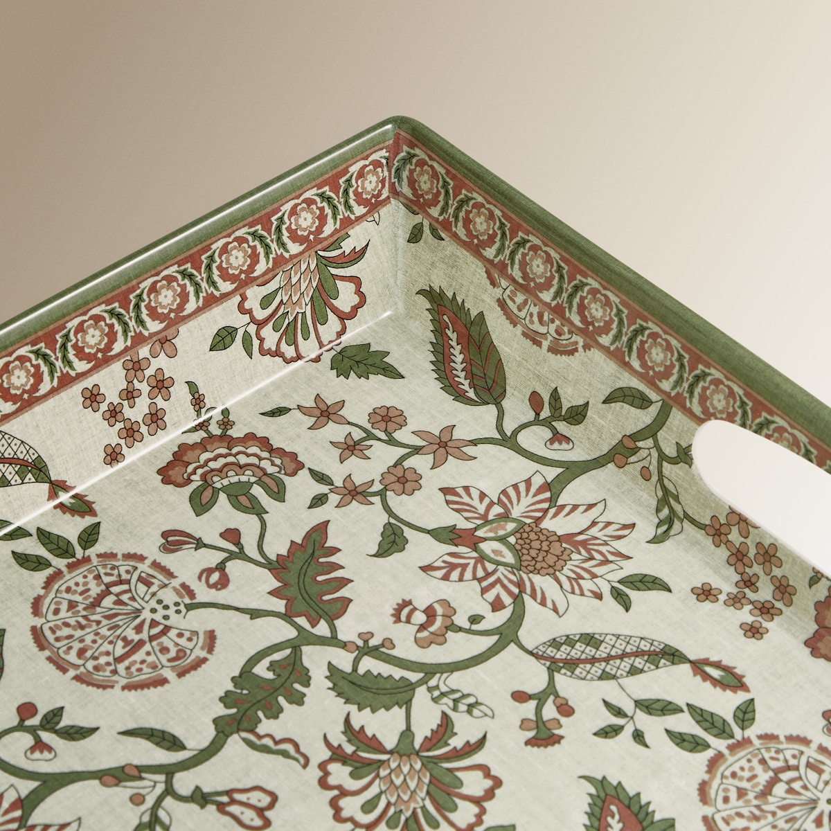 Tabuleiro de Melamina Benares Verde-4