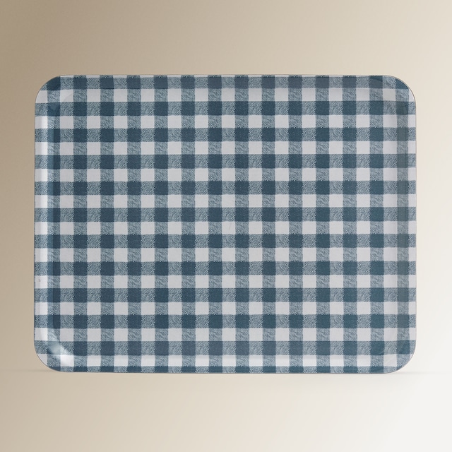 Imagen 0 de Bandeja rectangular de melamina Vichy El Corte Inglés