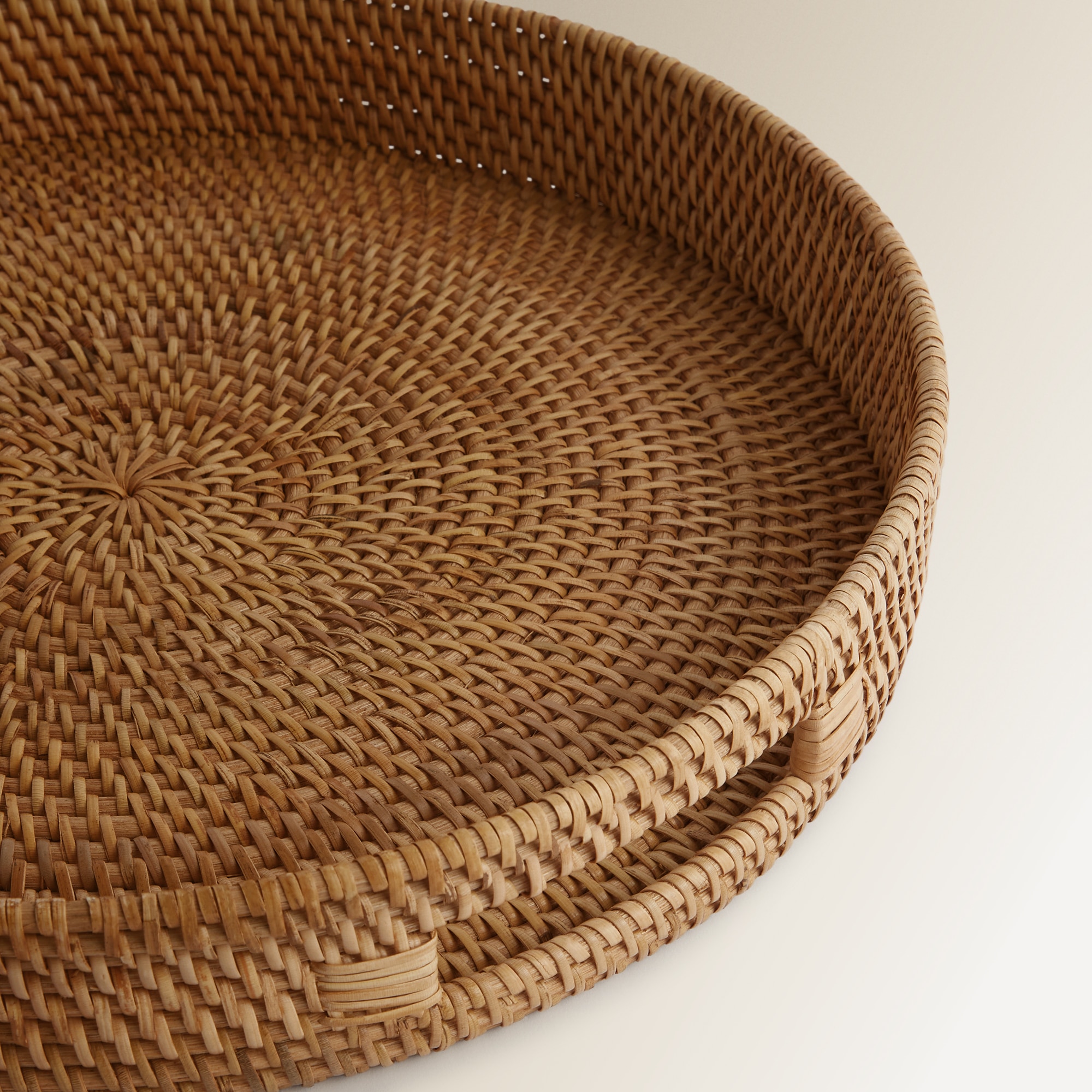 Bandeja redonda Malang El Corte Inglés Natural-4