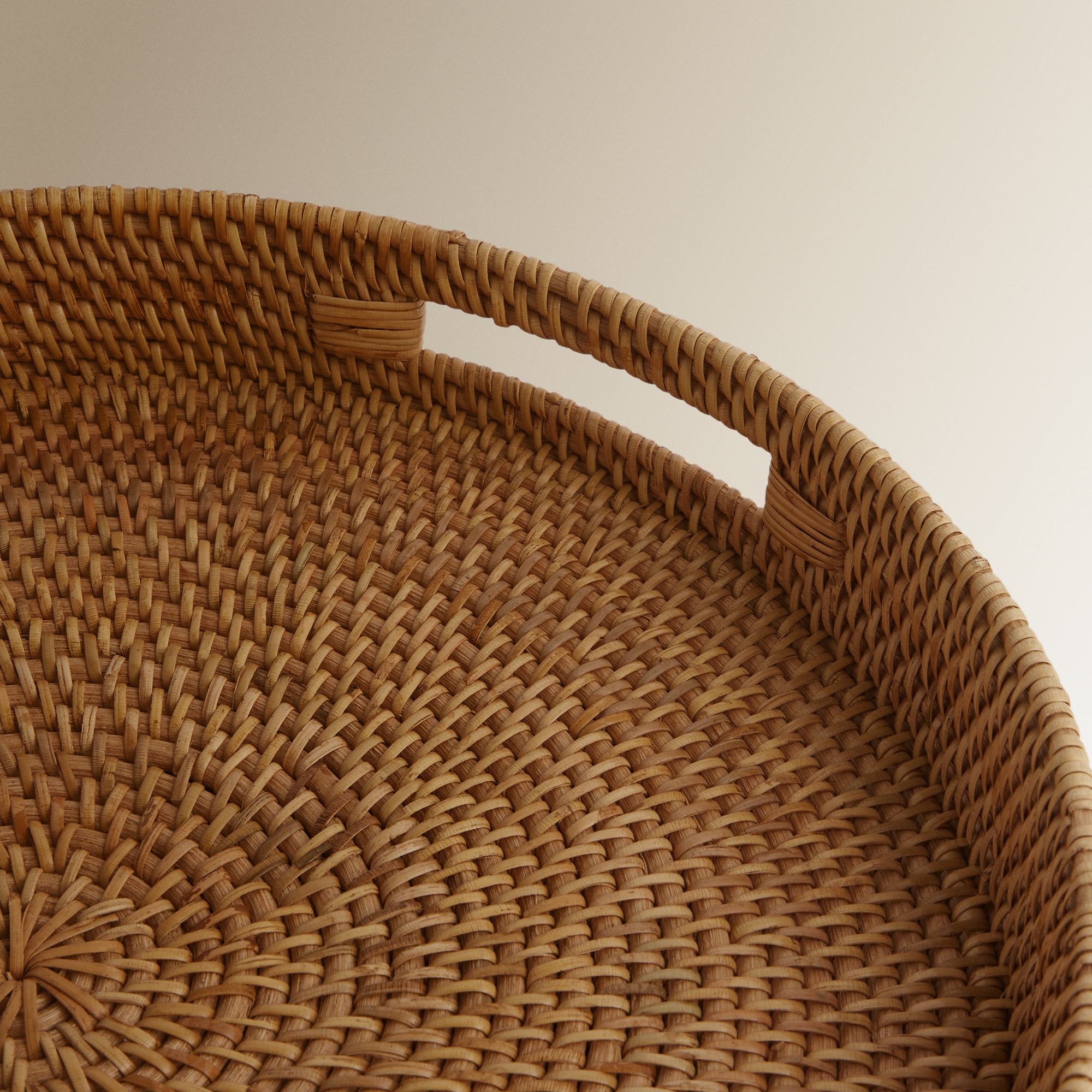 Bandeja redonda Malang El Corte Inglés Natural-5