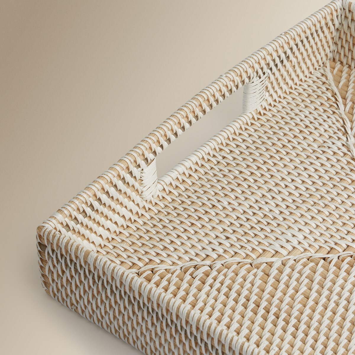 Bandeja rectangular Malang El Corte Inglés Branco-4