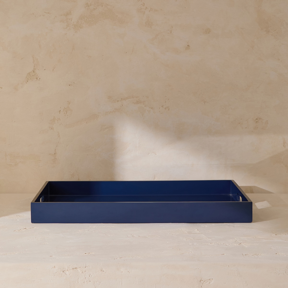 Tabuleiro Retangular Lacado Azul-1