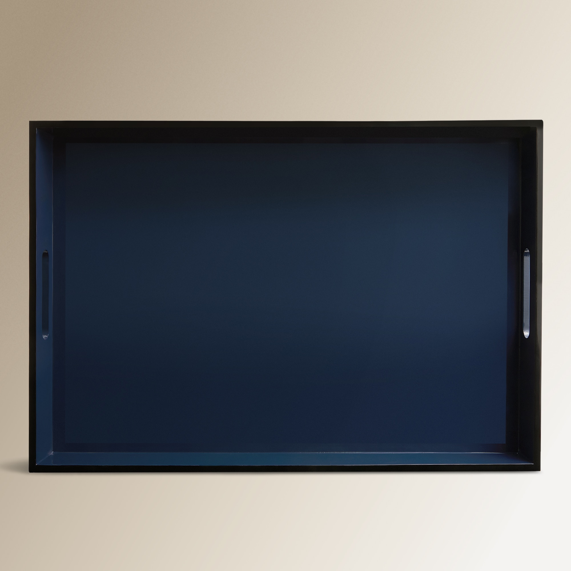 Tabuleiro Retangular Lacado Azul-2