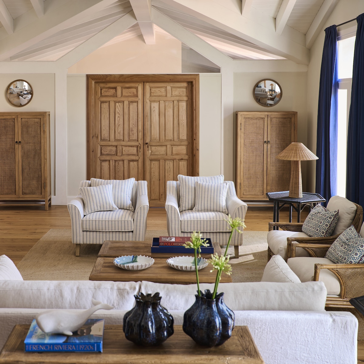 Tabuleiro Retangular Lacado Azul-7