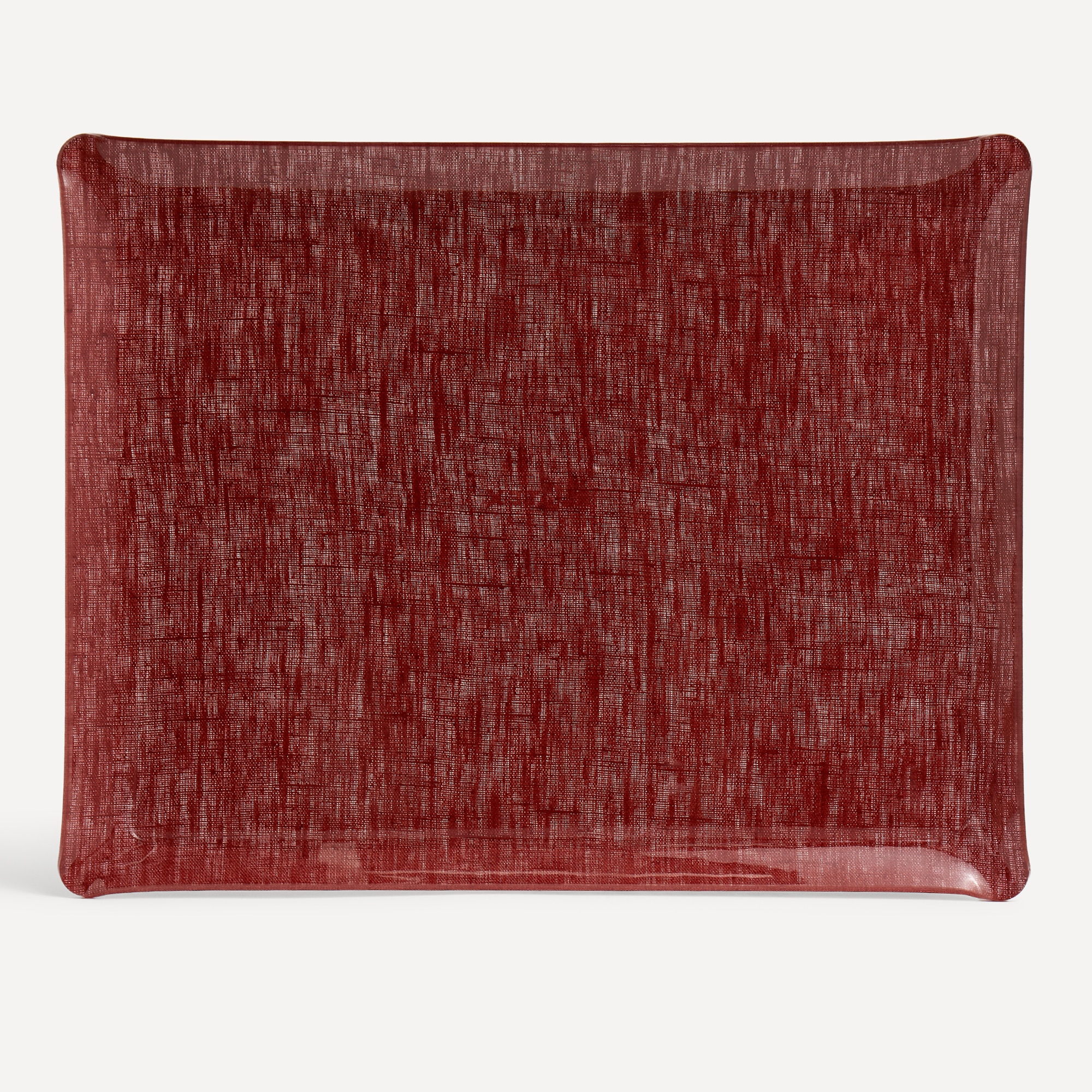 Bandeja de acrílico Lino El Corte Inglés - Rojo 46 cm Rojo-2